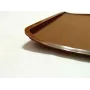 Силиконовый коврик противень A-PLUS 37 х 29 х 1 см коричневый для рулета