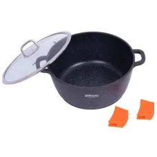 Кастрюля Bohmann 2,2 литра с мраморным покрытием BH-7350-20 Кастрюля Bohmann 2,2 литра с мраморным покрытием BH-7350-20
