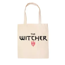 Екосумка Шоппер Bioworld Емблема Школи Вовка Witcher (7615)