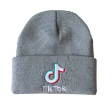 Шапка ТикТок TikTok Унисекс 56 см Серая (8020) Шапка ТикТок TikTok Унисекс 56 см Серая (8020)