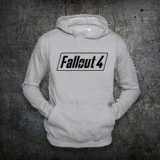 Худи Fruit of the Loom Логотип Фаллаут 4 Logo Fallout 4 Серый XL (1591977)