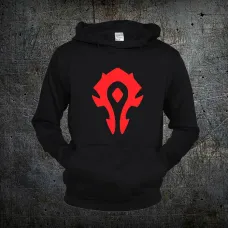 Худи Fruit of the Loom Лого Орда Logo World of Warcraft: Horde Черный XL (119699)