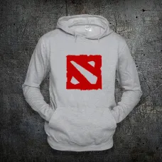 Худи Fruit of the Loom Лого Дота 2 Dota 2 Серый XL (159702)