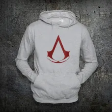 Худі Fruit of the Loom Лого Асассин Крід Assassins Creed Logo Сірий S (129661)