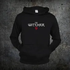 Худі Fruit of the Loom Відьмак Логотип The Witcher Чорний L (19902)