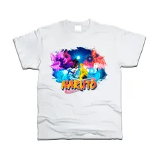 Футболка Наруто Naruto Fight White M (597454)