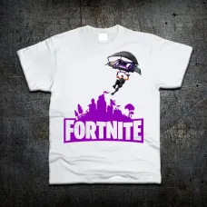Футболка Fruit of the Loom Фортнайт Fortnite Білий 140 см (1195268)