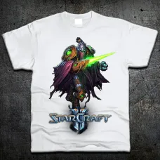 Футболка Fruit of the Loom Протоссы Стар Крафт 2 The Protoss StarCraft 2 Белый 104 см (852)