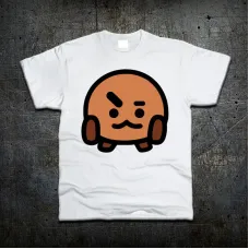 Футболка Fruit of the Loom Печенька Шуки Shooky от Шуги BT21 128 см (197398)