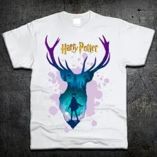 Футболка Fruit of the Loom Патронус Гарри Поттер Patronus Harry Potter Белый 104 см (4114)