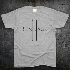 Футболка Fruit of the Loom Логотип Линейдж 2 Logo Lineage 2 Серый 116 см (893640)