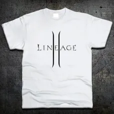 Футболка Fruit of the Loom Логотип Линейдж 2 Logo Lineage 2 Белый 140 см (119640)