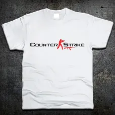 Футболка Fruit of the Loom Лого КС ГО Counter-Strike Білий 104 см (238)