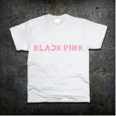 Футболка Fruit of the Loom Лого Black Pink K-POP Белый M (4197122) Футболка Fruit of the Loom Лого Black Pink K-POP Белый M (4197122)