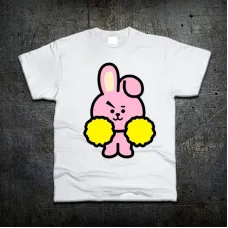 Футболка Fruit of the Loom Кролик Cooky Куки от Чонгука BT21 128 см (197393)