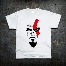 Футболка Fruit of the Loom Кратос Kratos God of War Белый 116 см (95311)