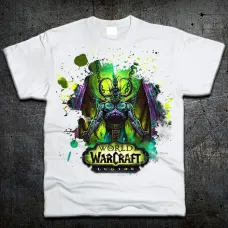 Футболка Fruit of the Loom Іллідан Варкрафт Illidan World of Warcraft Білий 152 см (219289)