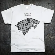 Футболка Fruit of the Loom Будинок Старк Гра Престолів House Stark Game of Thrones Білий XXL (7193142)