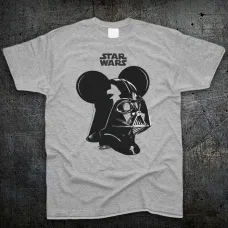 Футболка Fruit of the Loom Дарт Вейдер Зіркові Воїни Darth Vader Star Wars Сірий 104 см (1234)