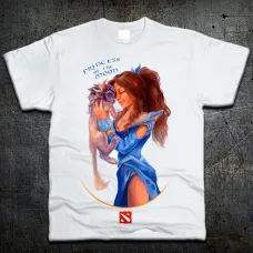 Футболка Fruit of the Loom Герой Мірана Дота 2 Mirana Dota 2 Білий 152 см (2193344)