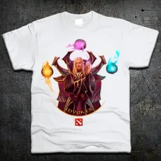 Футболка Fruit of the Loom Герой Інвокер Дота 2 Invoker Dota 2 Білий 116 см (93382)