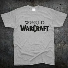 Футболка Fruit of the Loom Варкрафт World of Warcraft WoW Серый 104 см (284)