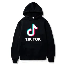 Худи Лого ТикТок TikTok Видеохостинг S (7940)