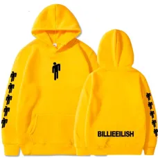 Худи Билли Айлиш Billie Eilish желтая L (74472)