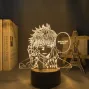 Настольный светильник-ночник Сатору Годжо, Магическая Битва - Jujutsu Kaisen. Sorcery Fight 16 цветов 3D USB (12763)