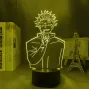 Настільний світильник-нічник Fan Girl Jujutsu Kaisen Sorcery Fight Чорний (12761)