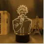 Настільний світильник-нічник Fan Girl Jujutsu Kaisen Sorcery Fight Чорний (12761)