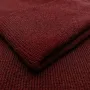 Комплект шапка з хомутом Luxyart унісекс розмір підлітковий бордо (OL-001)