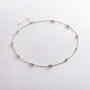 Кольє Шарики в жовтому золоті кол02023 Онікс 50