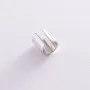 Сережки в білому золоті с06959 Онікс