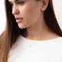 Золоті сережки-пусети.