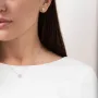 Золоті сережки-пусети.