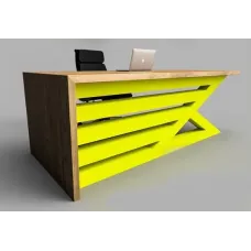 Офісний стіл у стилі Loft NS-1297 780x1300x600 мм Желтый Офісний стіл у стилі Loft NS-1297 780x1300x600 мм Желтый