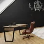 Офісний стіл в стилі Loft NS-1352 830x1200x650 мм Черный