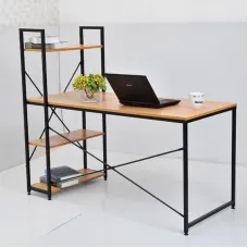 Офісний стіл в стилі Loft NS-1374 1330x1200x600 мм Черный Офісний стіл в стилі Loft NS-1374 1330x1200x600 мм Черный
