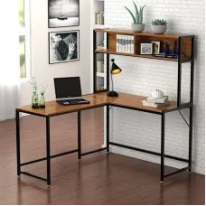 Офісний стіл в стилі Loft NS-1375 1530x1200x1350 мм Черный Офісний стіл в стилі Loft NS-1375 1530x1200x1350 мм Черный