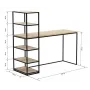 Офісний стіл в стилі Loft NS-1405 1210x1250x500 мм Черный