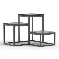 Подставка для цветов в стиле Loft NS-1422 630x800x800 мм Черный