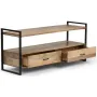 Тумба підставка для TV у стилі Loft NS-2096 680x800x300 мм Черный