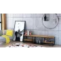 Тумба підставка для TV у стилі Loft NS-2100 480x1800x400 мм Черный