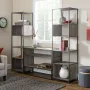 Тумба підставка для TV у стилі Loft NS-2107 1930x1600x320 мм Черный