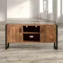 Тумба підставка для TV у стилі Loft NS-2110 730x1500x450 мм Черный