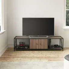 Тумба підставка для TV у стилі Loft NS-2119 530x1530x400 мм Черный Тумба підставка для TV у стилі Loft NS-2119 530x1530x400 мм Черный
