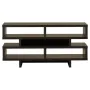 Тумба підставка для TV у стилі Loft NS-2120 680x1200x300 мм Черный