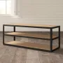 Тумба підставка для TV у стилі Loft NS-2122 580x1500x400 мм Черный