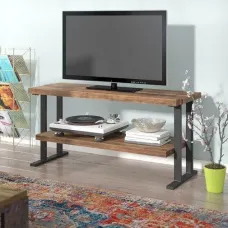 Тумба підставка для TV у стилі Loft NS-2126 630x1000x360 мм Черный Тумба підставка для TV у стилі Loft NS-2126 630x1000x360 мм Черный
